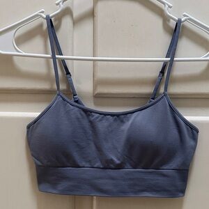 Women's Gray Blue Bralette XS